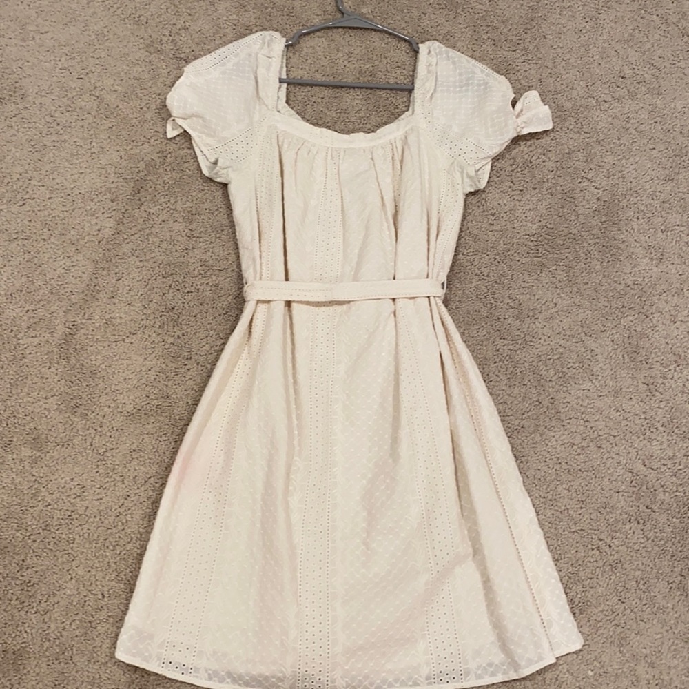 White Dress w/ Tie